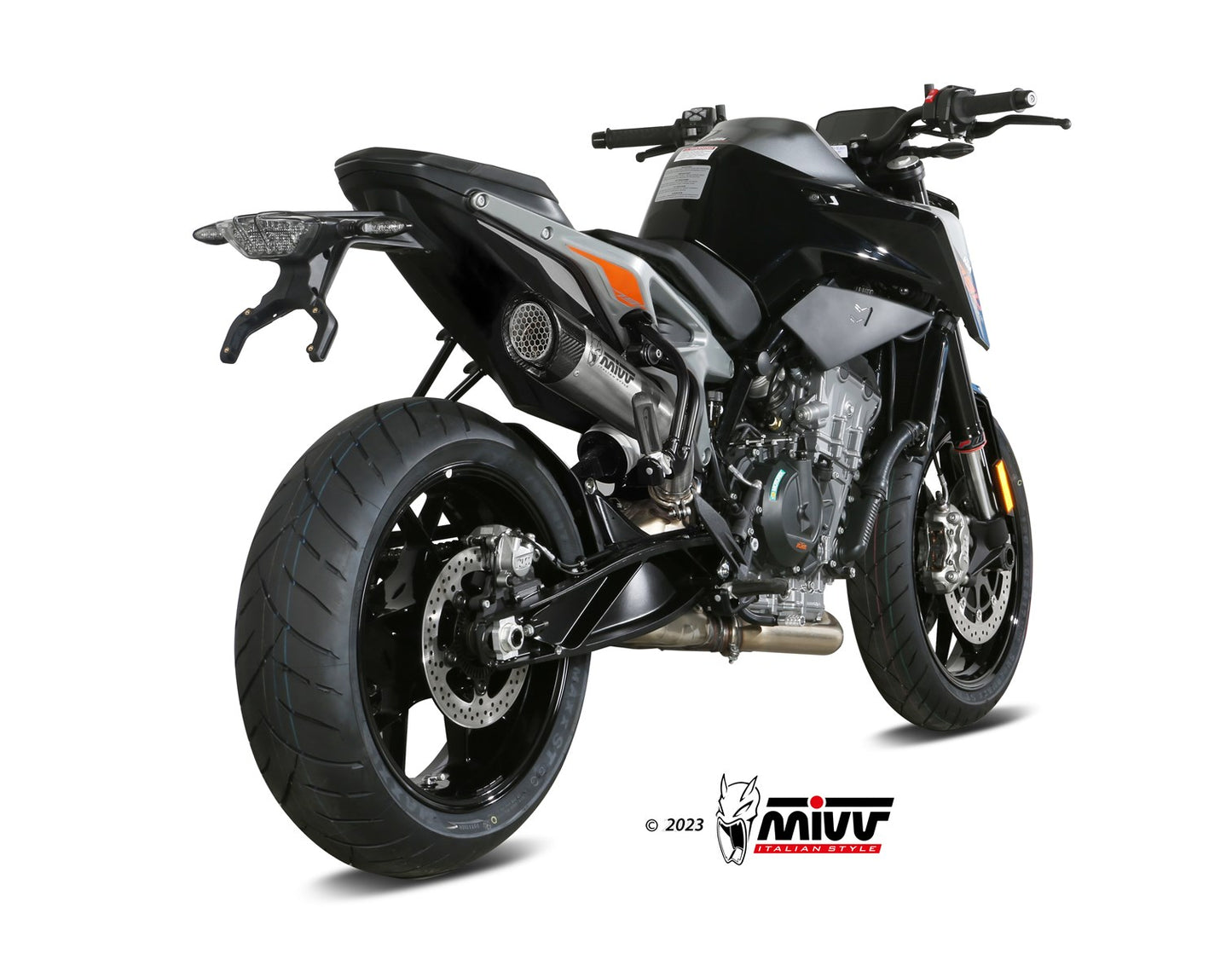 MIVV X-M5 Auspuff Titan passend für KTM 790 DUKE 2018-2026