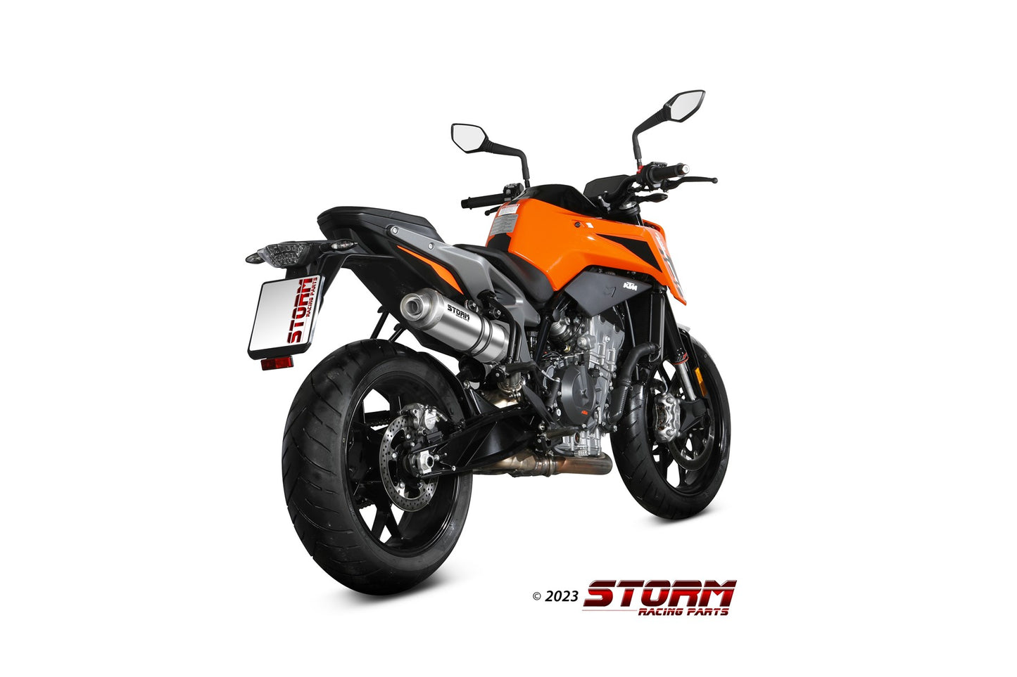 STORM GP Auspuff Edelstahl passend für KTM 790 DUKE 2018-2026