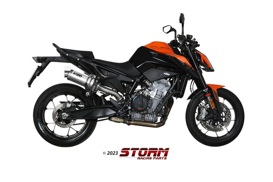 STORM GP Auspuff Edelstahl passend für KTM 890 DUKE 2020-2024