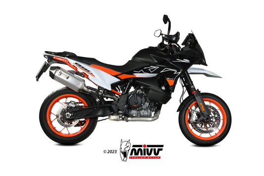 MIVV Speed Edge Auspuff Edelstahl passend für KTM 890 SMT 2023-2026