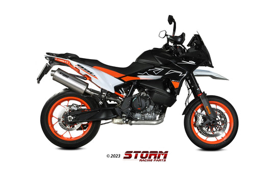 STORM OVAL Auspuff passend für KTM 890 SMT 2023-2026