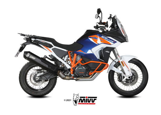 MIVV Speed Edge Auspuff sw passend für KTM 1290 SUPER ADVENTURE /R/S/T 2021-2024