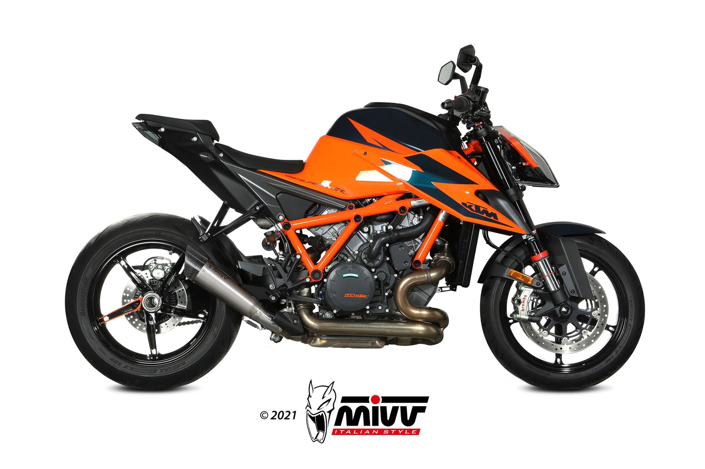 MIVV XM5 Auspuff Titan passend für KTM 1290 Superduke R 2020-2023