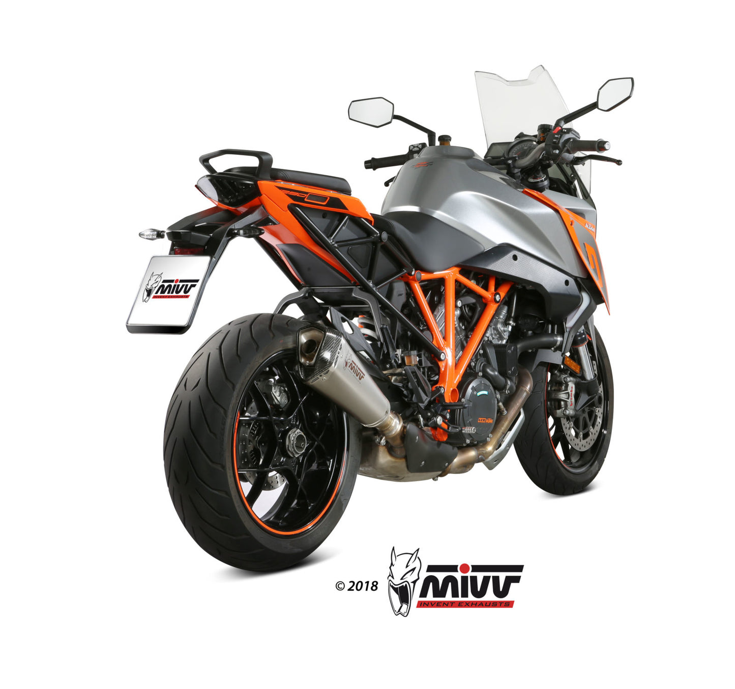 MIVV Delta Race Auspuff Edelstahl passend für KTM 1290 SUPERDUKE GT 16-24