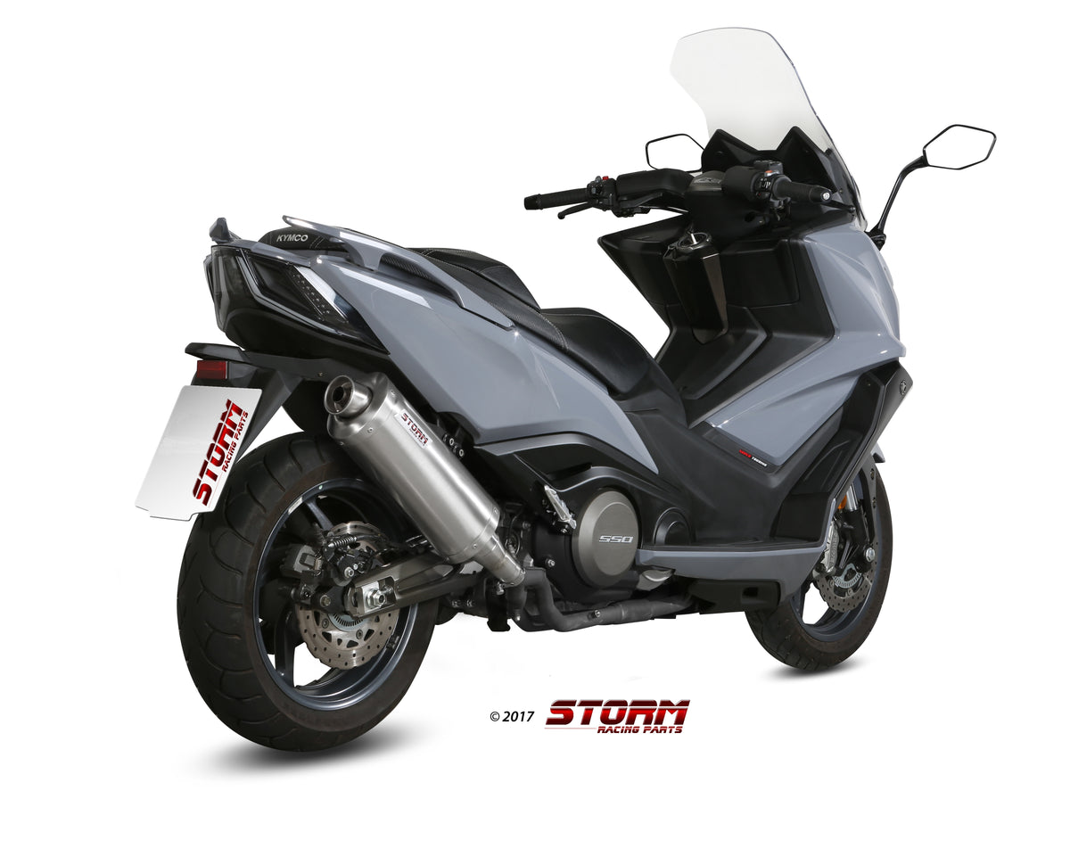 STORM OVAL Auspuff passend für Kymco AK 550 2017-2020