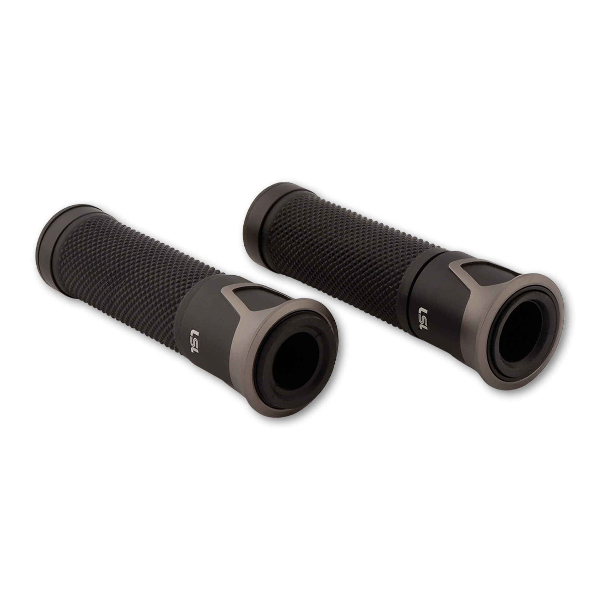 LSL NOVA-RS Lenkergriffe 7/8 Zoll (22,2 mm) 132 mm titan - Kama Bike Parts