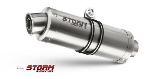 STORM GP Auspuff passend für Yamaha YZF-R125 2008-2013