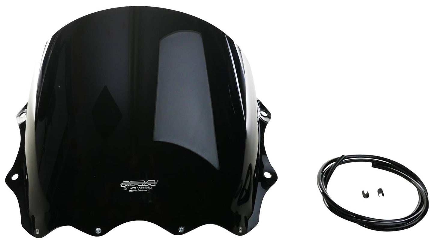 MRA Racingscheibe "R" schwarz passend für BMW M 1000 RR 2023-2024