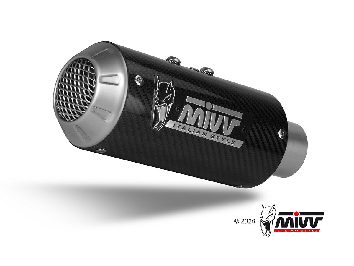 MIVV MK3 Auspuff Carbon passend für SUZUKI GSX-S 1000 2021-2026