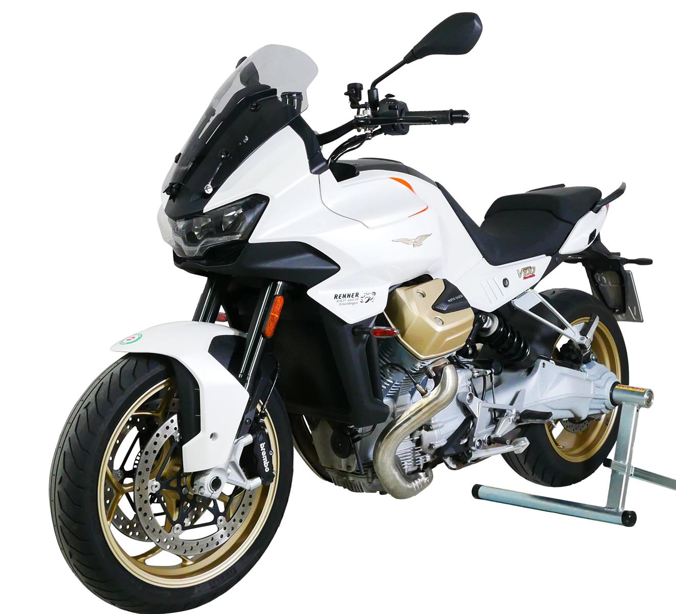 MRA Tourenscheibe "TM" rauchgrau passend für MOTOGUZZI MANDELLO V100 2022-