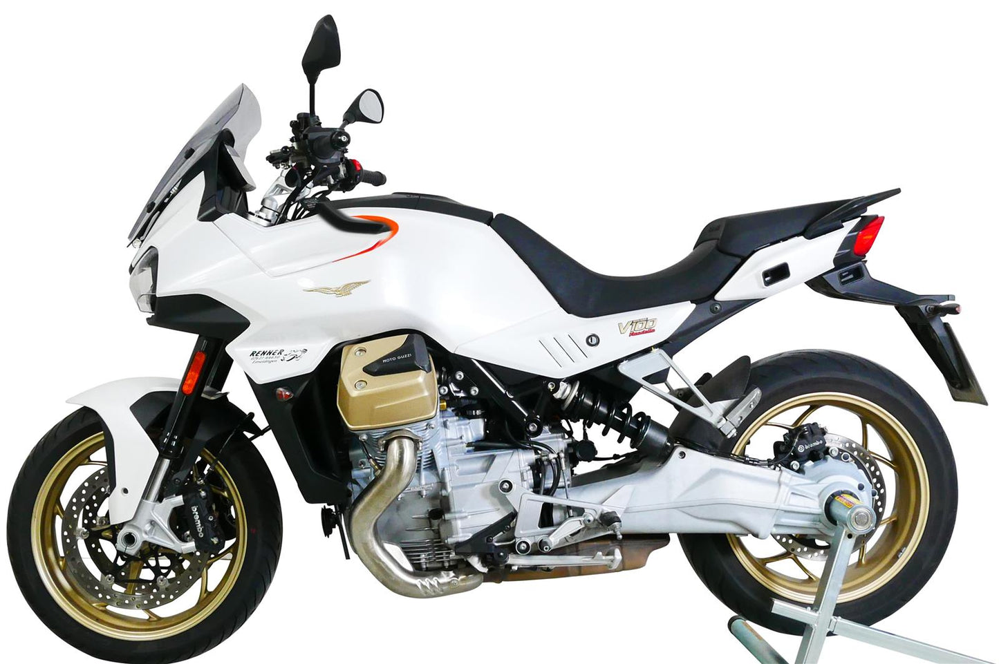 MRA Tourenscheibe "TM" rauchgrau passend für MOTOGUZZI MANDELLO V100 2022-