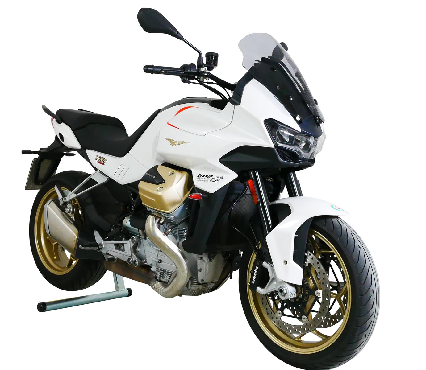 MRA Tourenscheibe "TM" rauchgrau passend für MOTOGUZZI MANDELLO V100 2022-