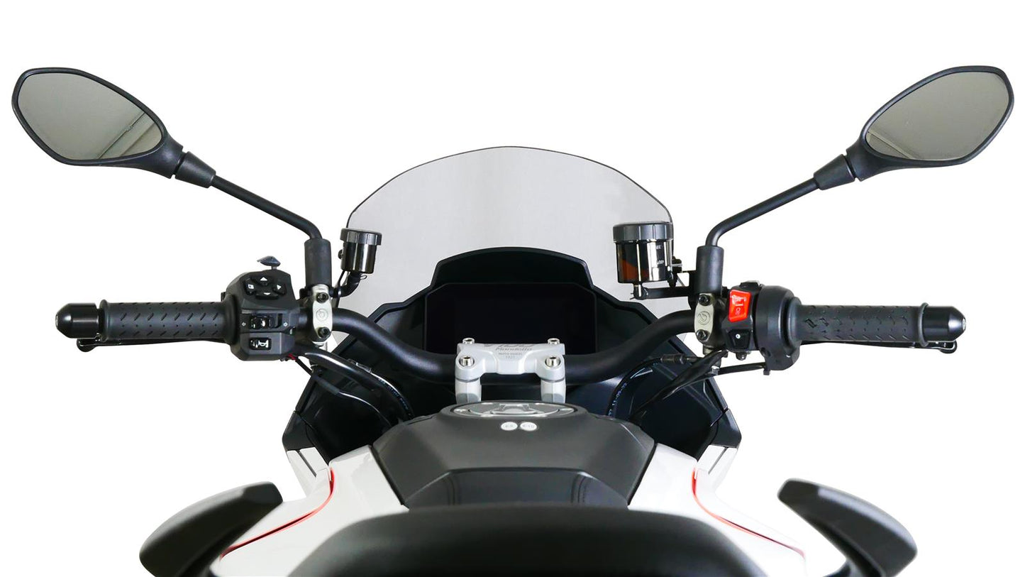 MRA Tourenscheibe "TM" rauchgrau passend für MOTOGUZZI MANDELLO V100 2022-