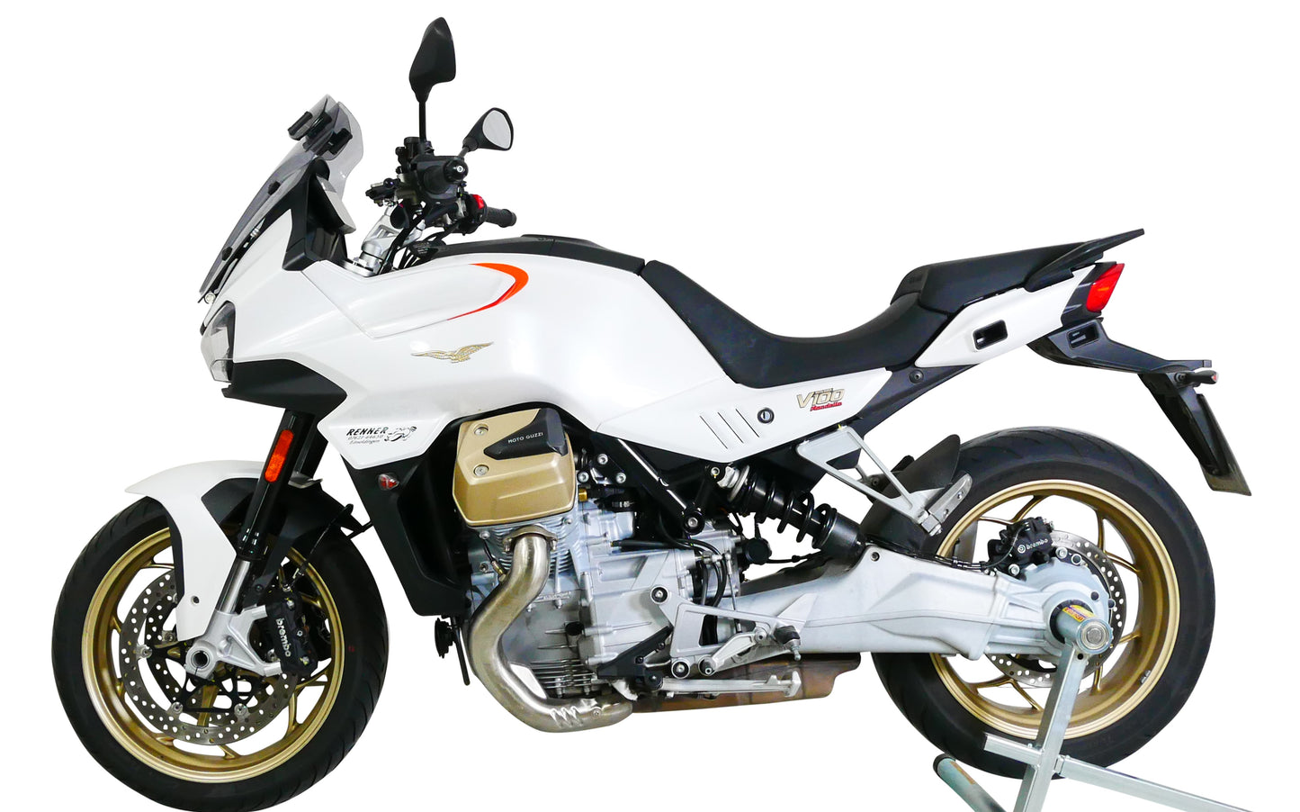 MRA Variotourenscheibe rauchgrau passend für Moto Guzzi MANDELLO V100 2022-