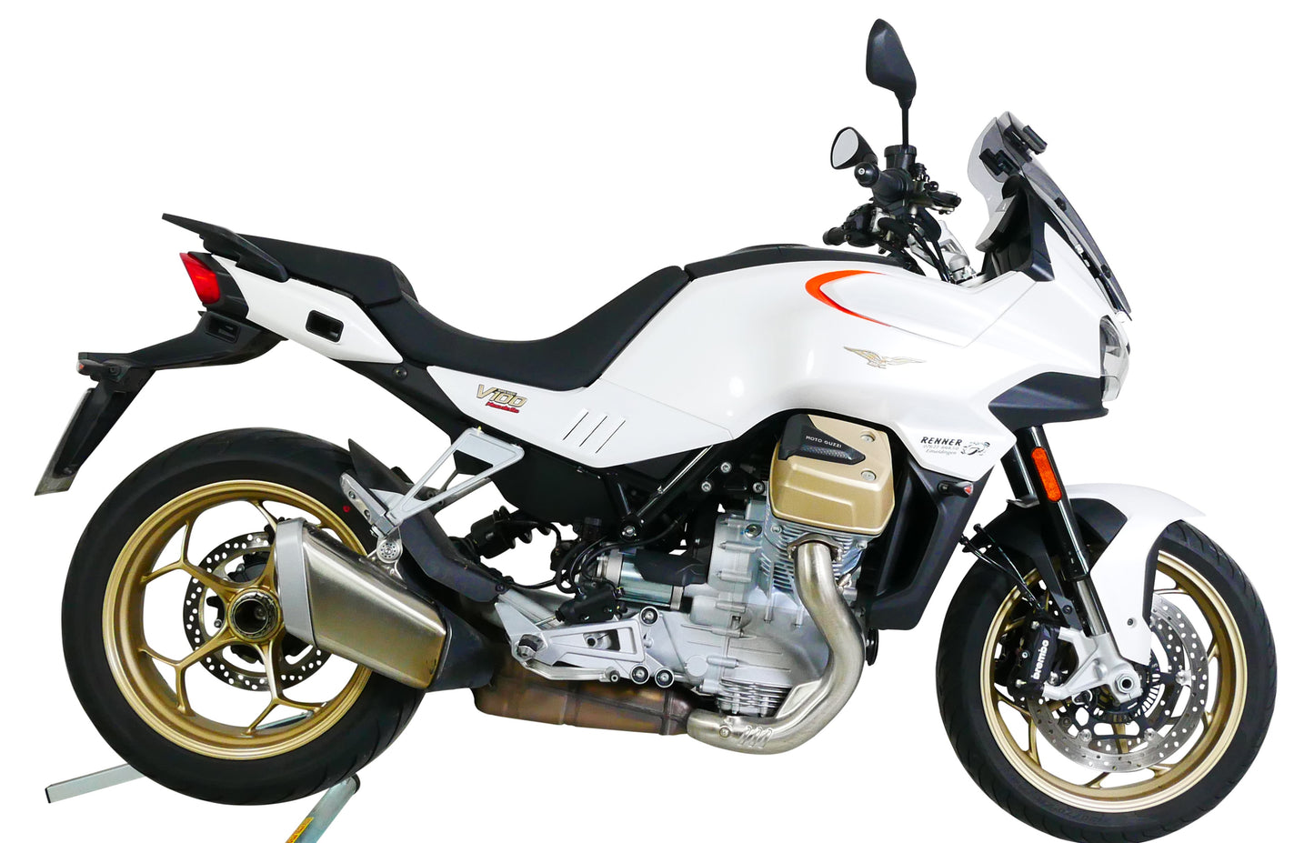 MRA Variotourenscheibe rauchgrau passend für Moto Guzzi MANDELLO V100 2022-