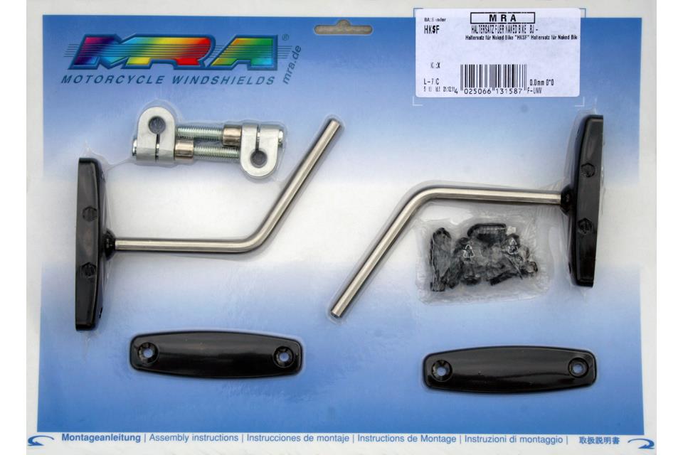MRA Haltersatz HKS-F Spezial passend für BMW F 800 R 2009-2014 - Kama Bike Parts