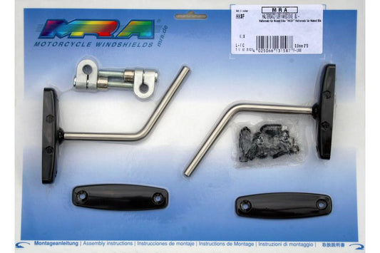 MRA Haltersatz HKS-F Spezial passend für BMW F 800 R 2009-2014 - Kama Bike Parts
