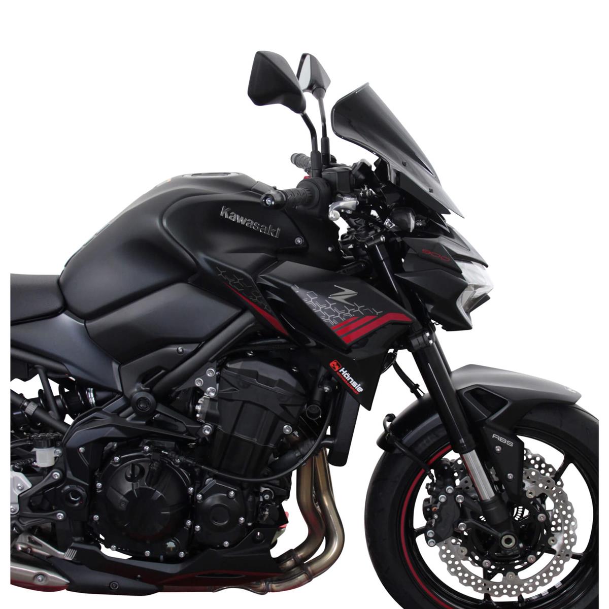 MRA-Racingscheibe passend für Kawasaki Z 900 /SE 20-21 schwarz - Kama Bike Parts