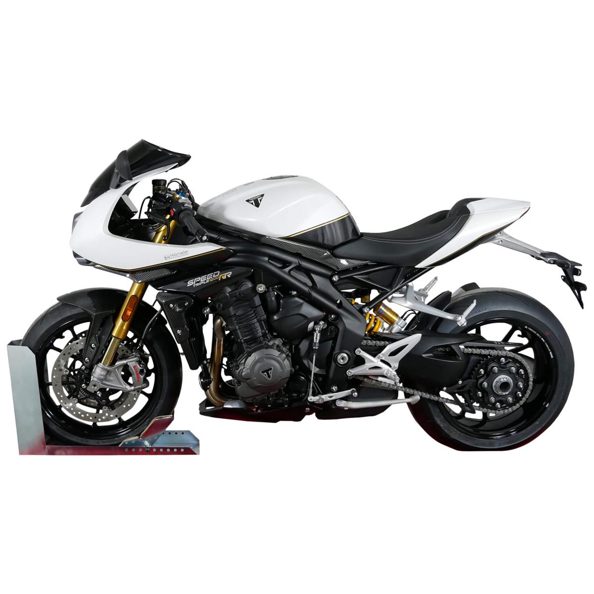 MRA Racingscheibe passend für Triumph Speed Triple 1200 RR 2022- schwarz - Kama Bike Parts