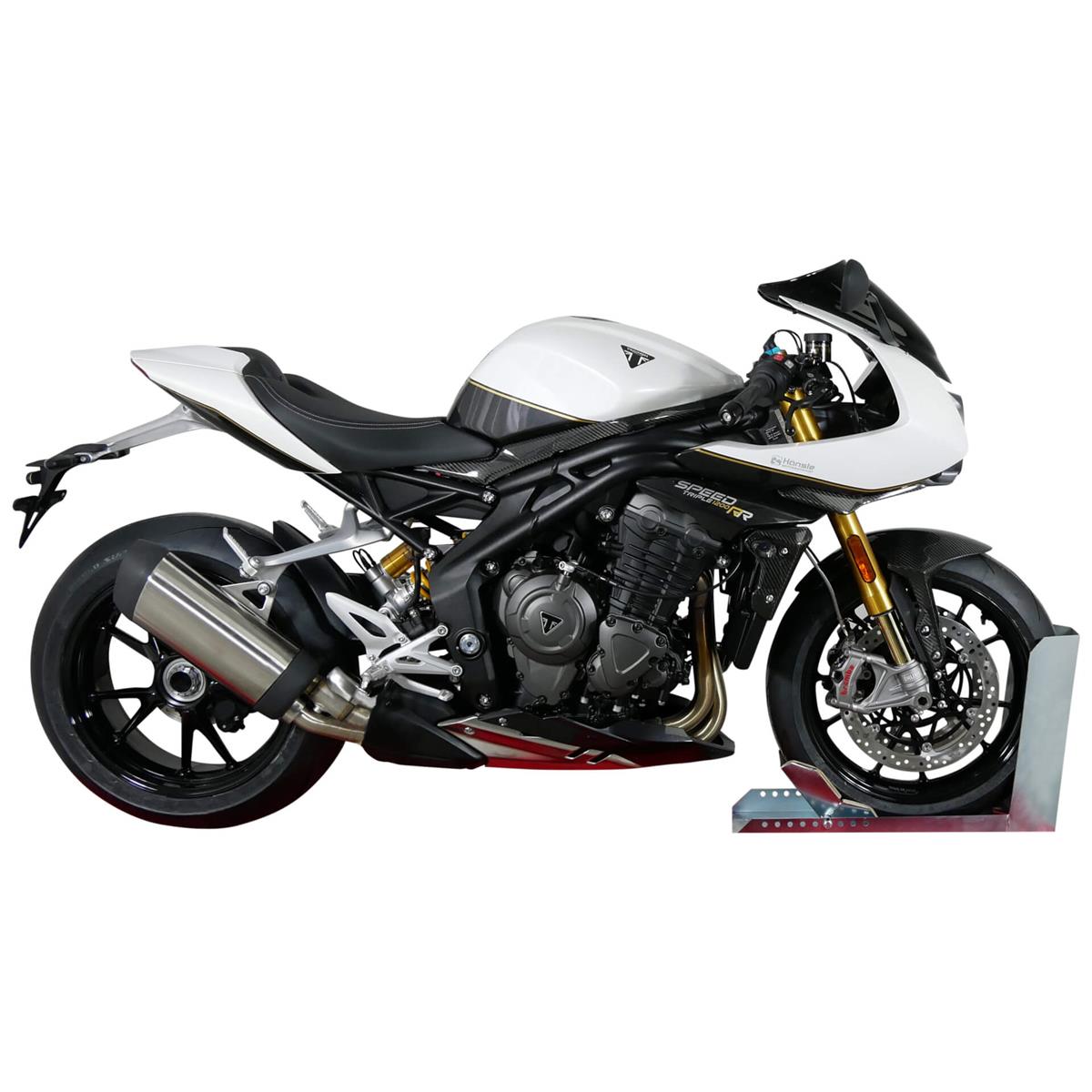 MRA Racingscheibe passend für Triumph Speed Triple 1200 RR 2022- schwarz - Kama Bike Parts