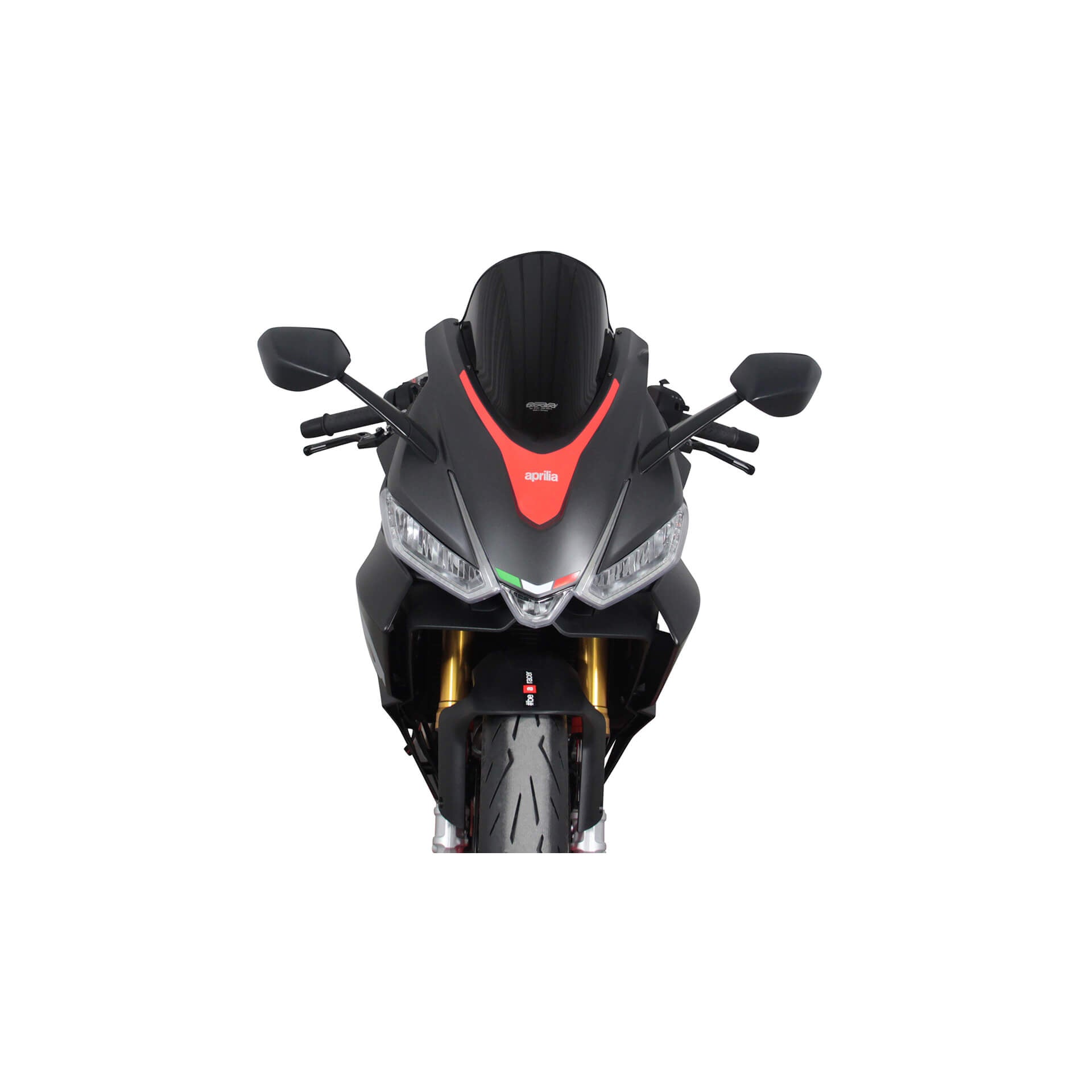MRA Racingscheibe R passend für Aprilia RS 660 2021- schwarz - Kama Bike Parts