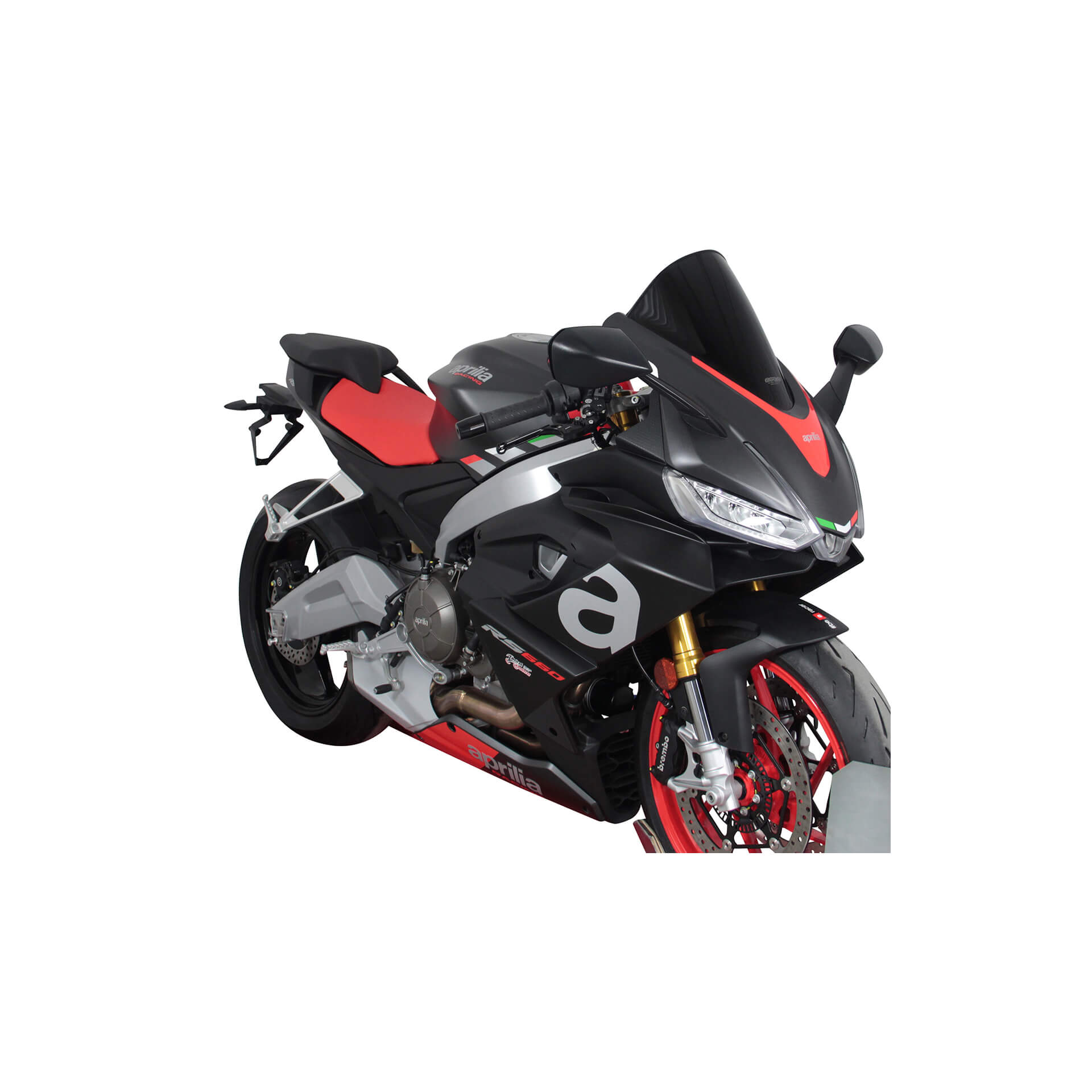 MRA Racingscheibe R passend für Aprilia RS 660 2021- schwarz - Kama Bike Parts