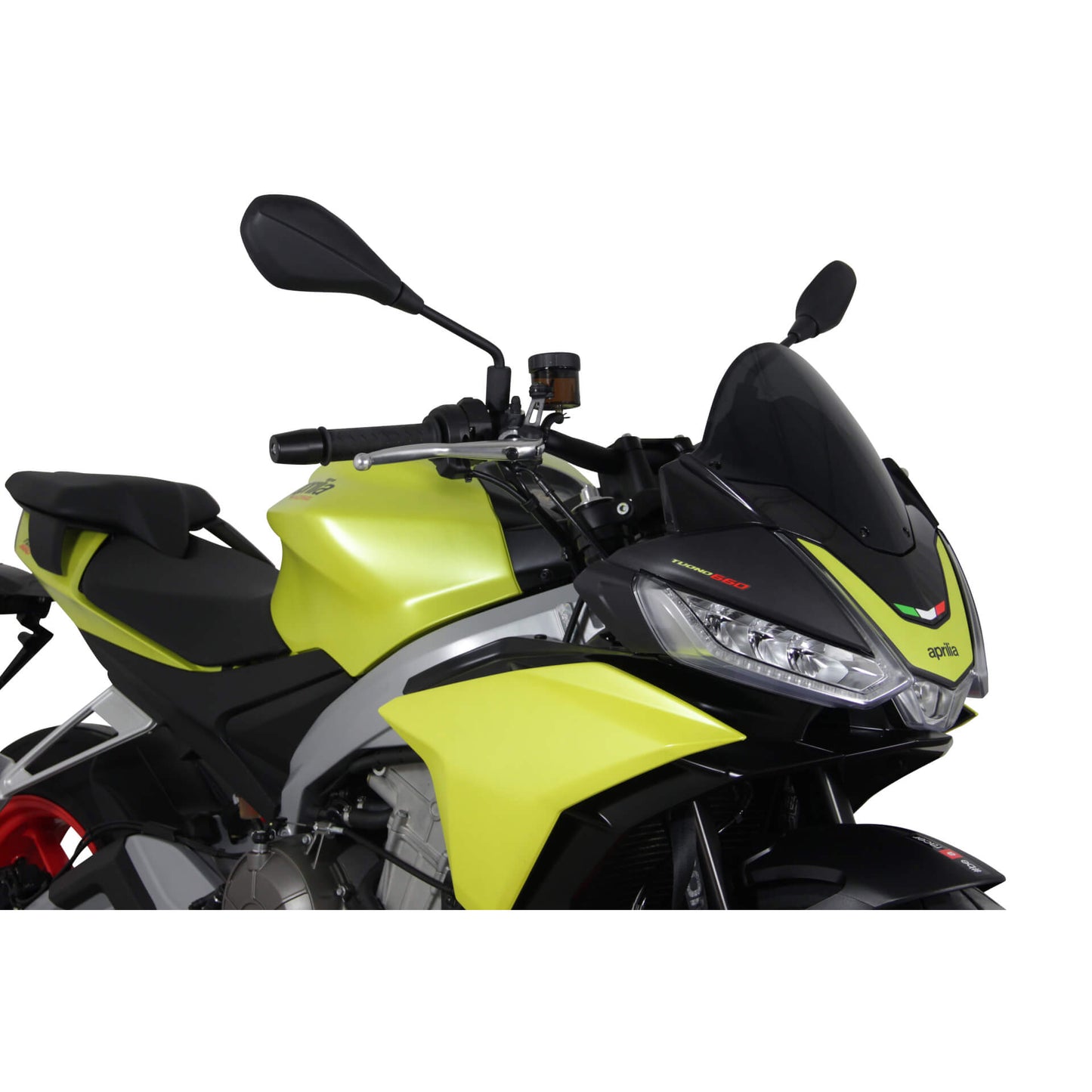 MRA Racingscheibe TUONO 660 /V4 1100 / FAC.2019- schwarz - Kama Bike Parts