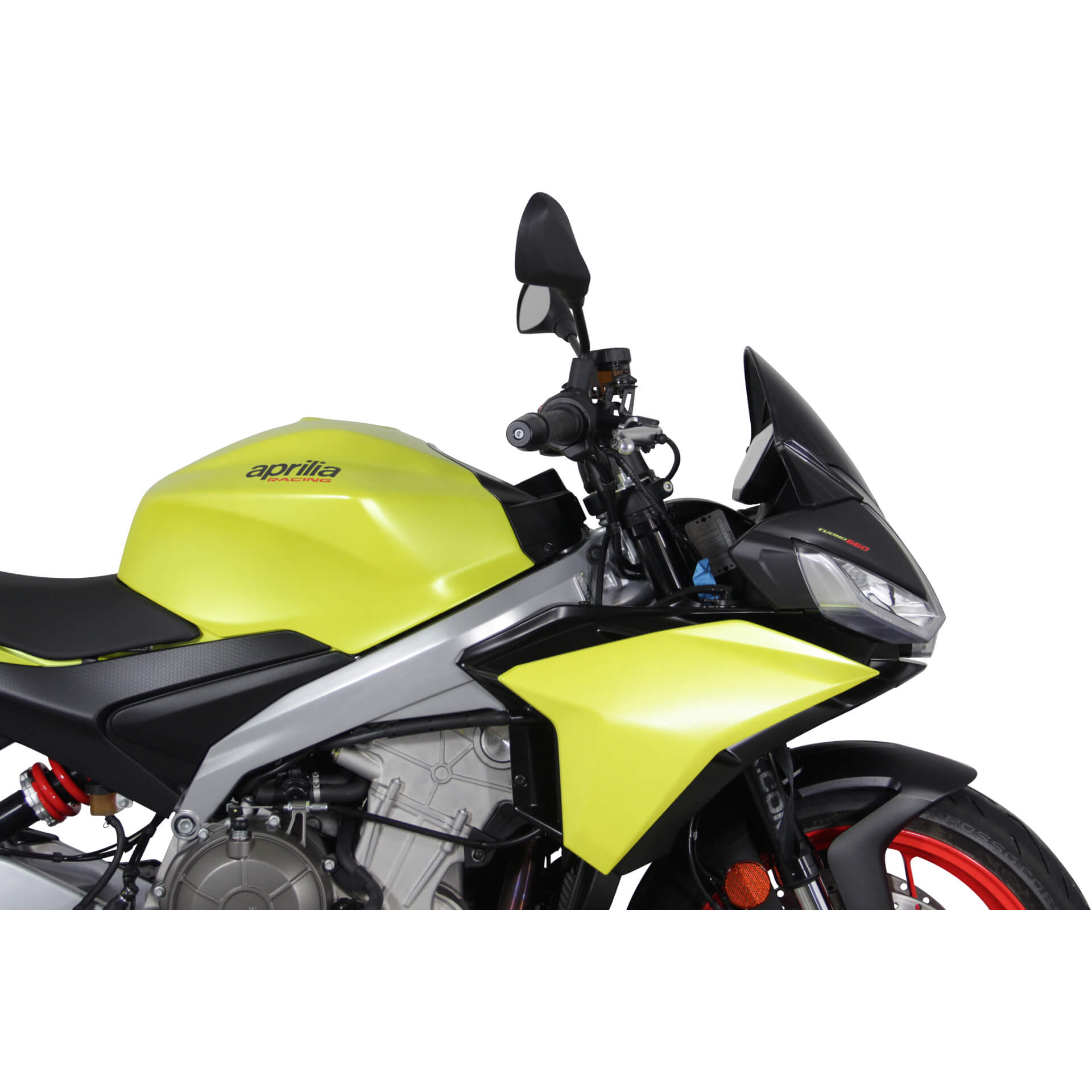 MRA Racingscheibe TUONO 660 /V4 1100 / FAC.2019- schwarz - Kama Bike Parts