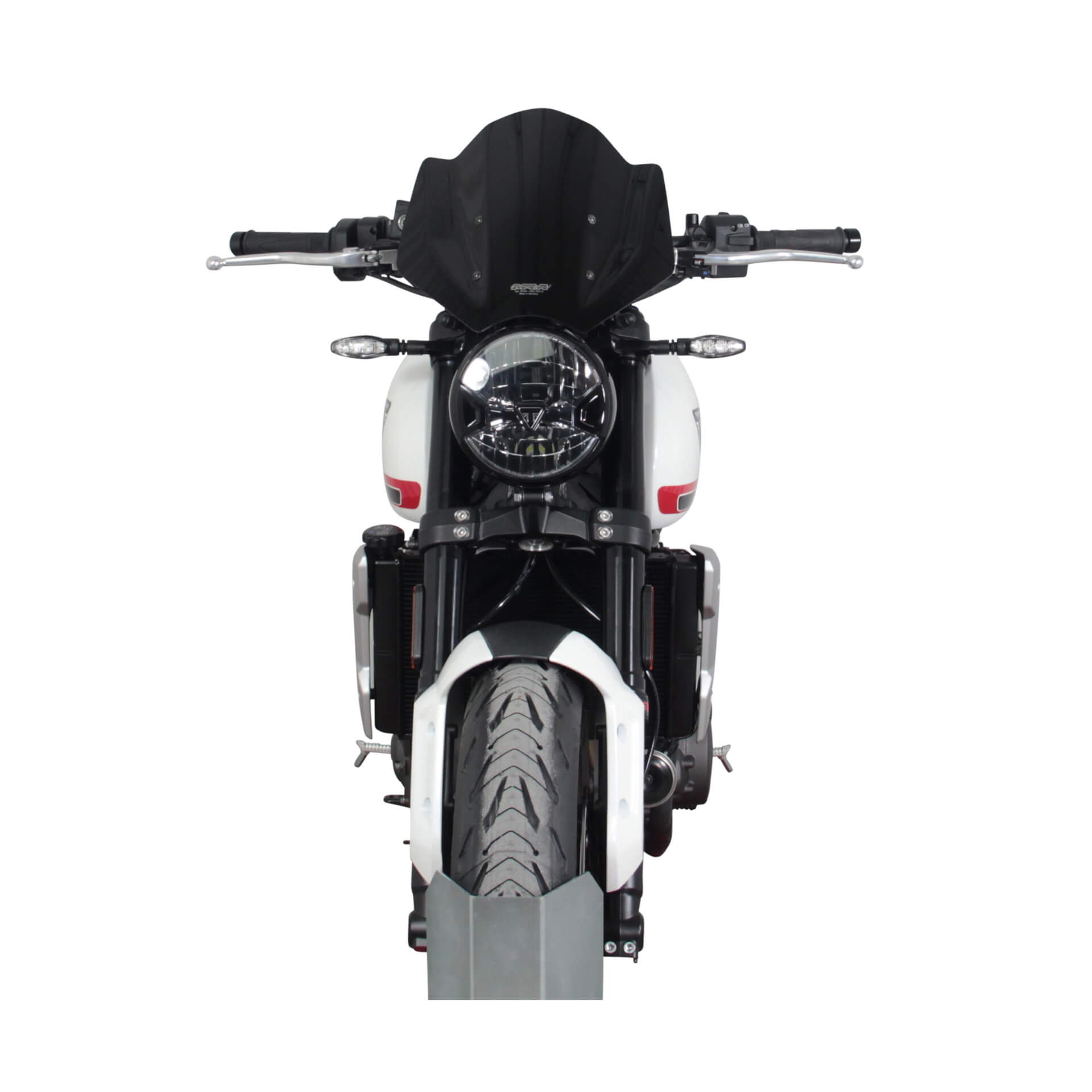 MRA Sportscheibe Trident 660 2021- schwarz - Kama Bike Parts