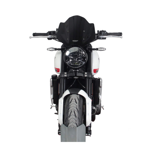 MRA Sportscheibe Trident 660 2021- schwarz - Kama Bike Parts