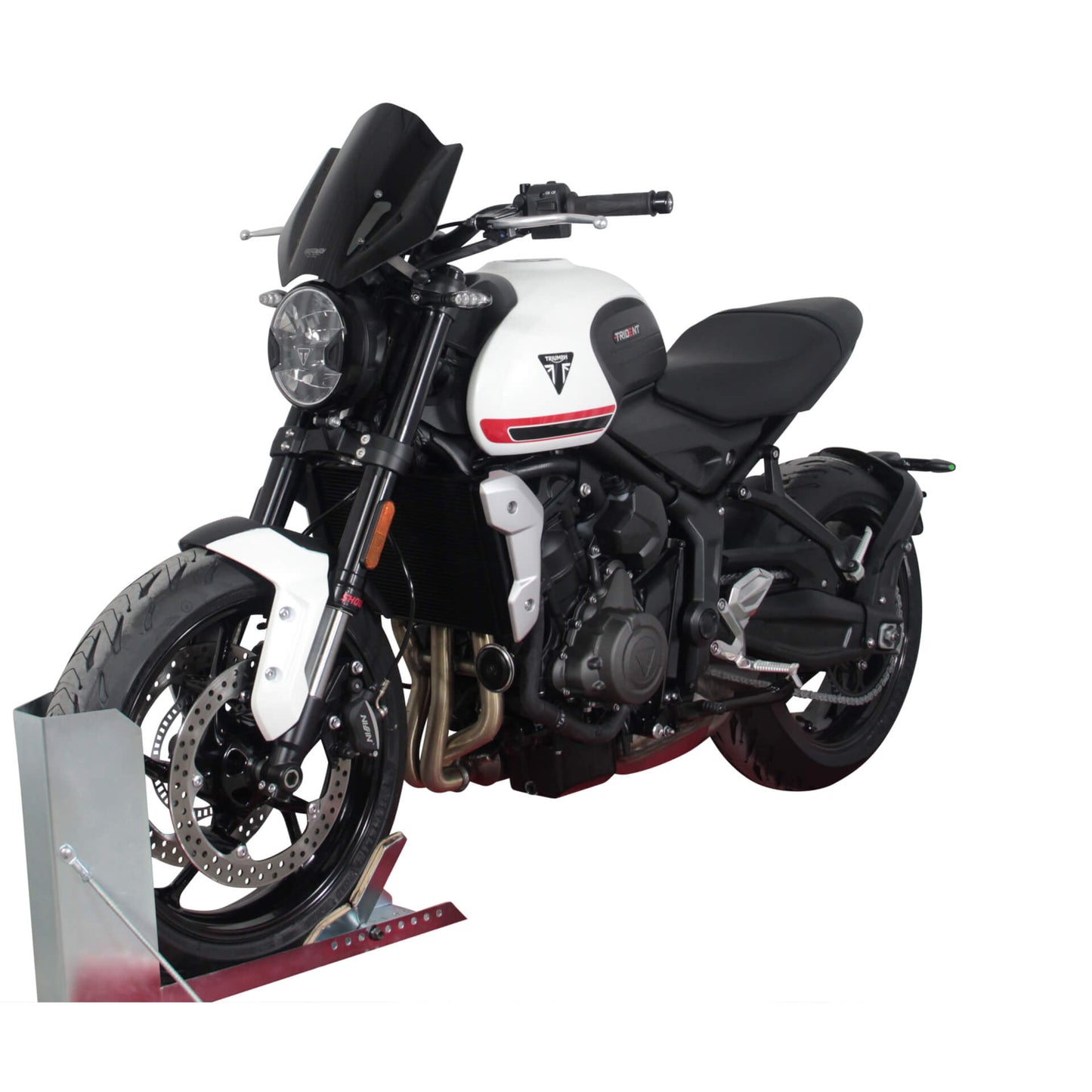 MRA Sportscheibe Trident 660 2021- schwarz - Kama Bike Parts