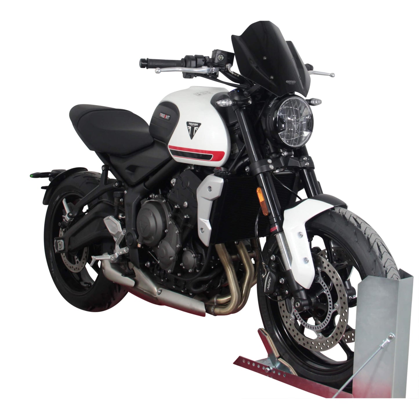 MRA Sportscheibe Trident 660 2021- schwarz - Kama Bike Parts