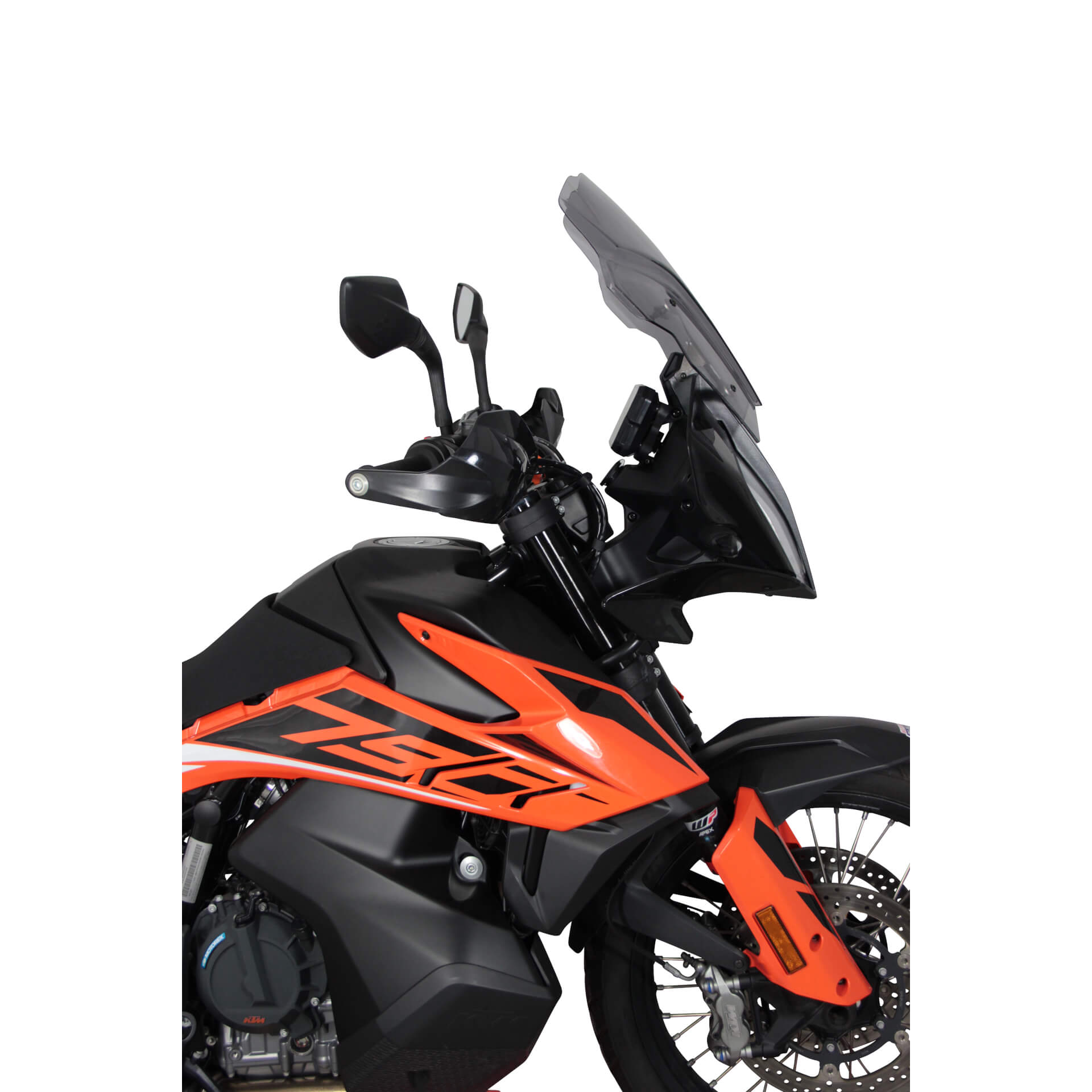 MRA Tourenscheibe ADVENTURE 390 / 790 R /890 R rauchgrau - Kama Bike Parts