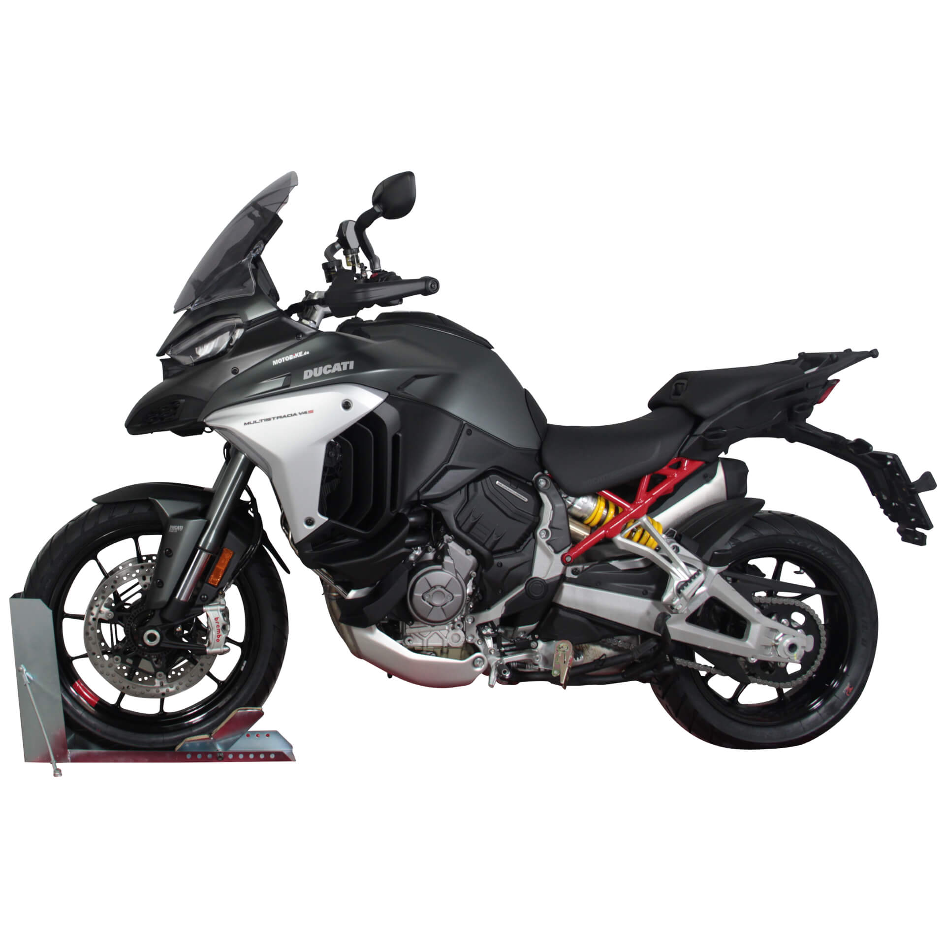 MRA Tourenscheibe MULTISTRADA V4 / PIKES PEAK 2021- rauchgrau - Kama Bike Parts