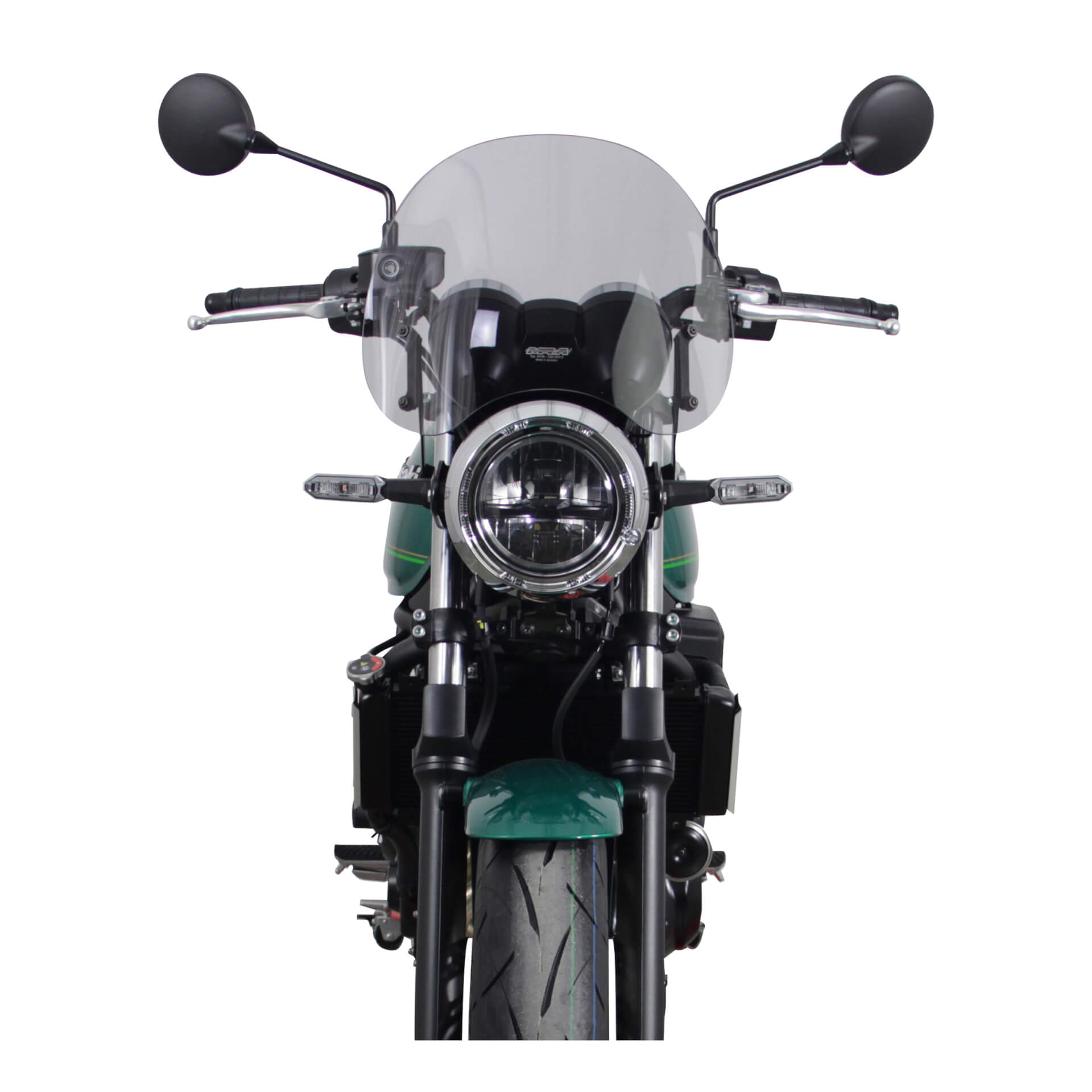 MRA Tourenscheibe NTM passend für Kawasaki Z 650 RS 2022- rauchgrau - Kama Bike Parts