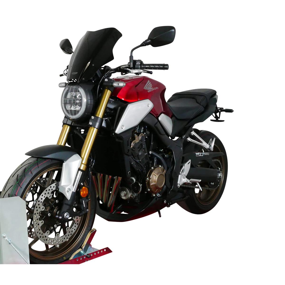 MRA Tourenscheibe NTN CB 650 R 2019- schwarz - Kama Bike Parts