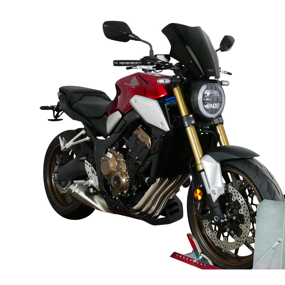 MRA Tourenscheibe NTN CB 650 R 2019- schwarz - Kama Bike Parts