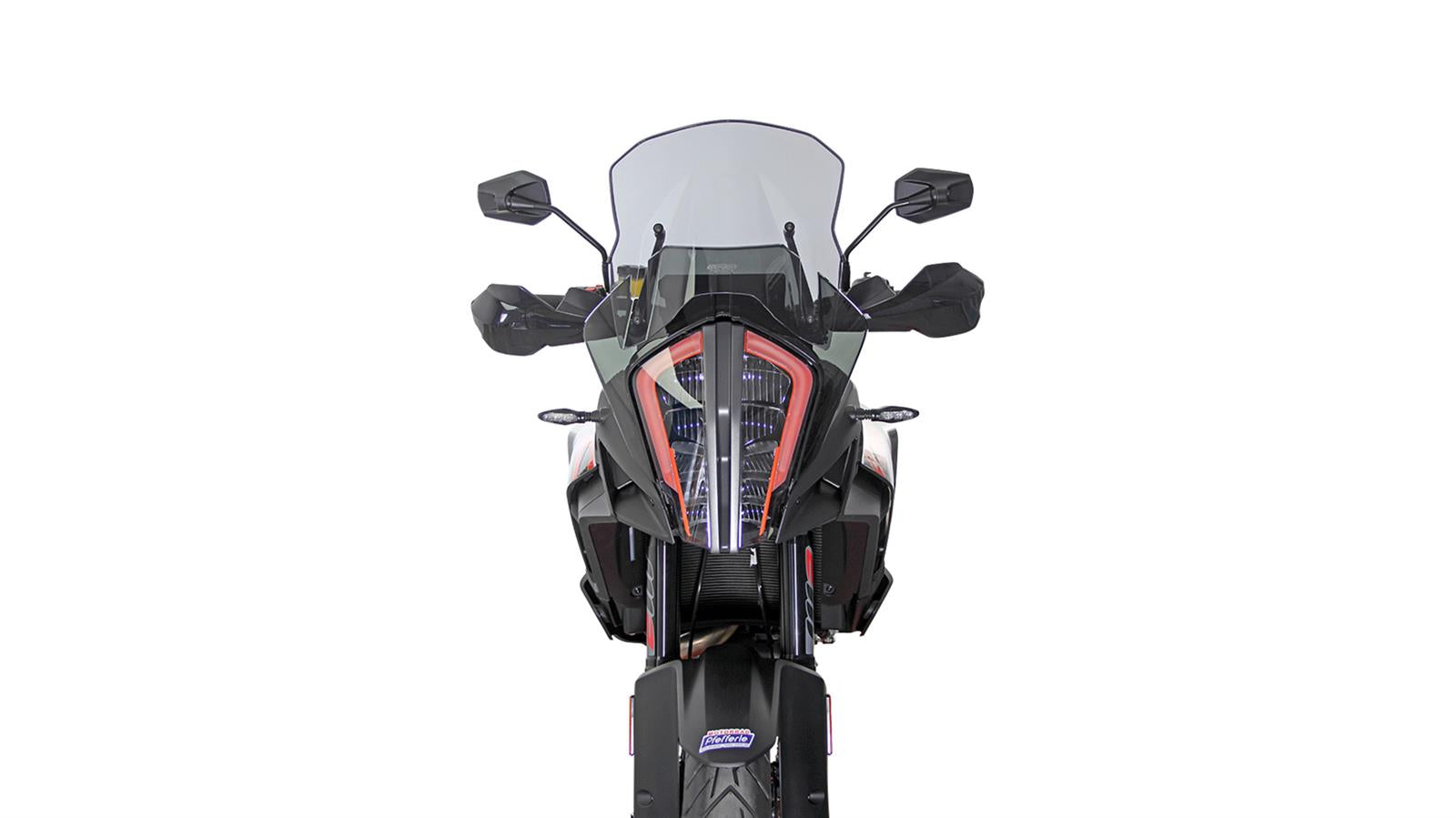 MRA Tourenscheibe T passend für KTM Super Adv. 1290 S 2017- rauchgrau mit ABE - Kama Bike Parts