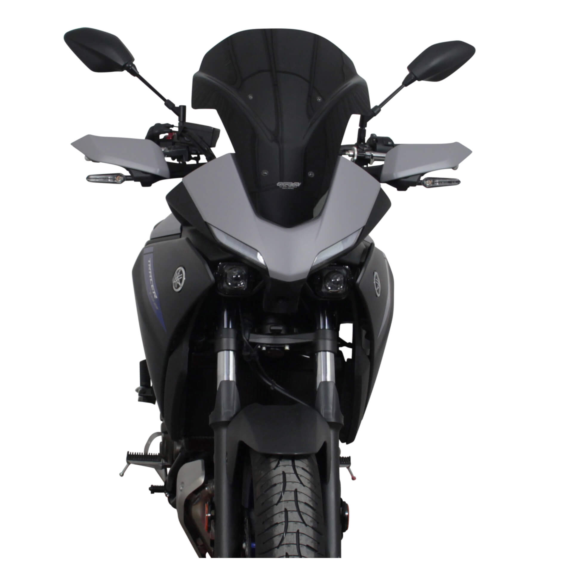 MRA Tourenscheibe TRACER 700 2020- / 7 2021- schwarz - Kama Bike Parts