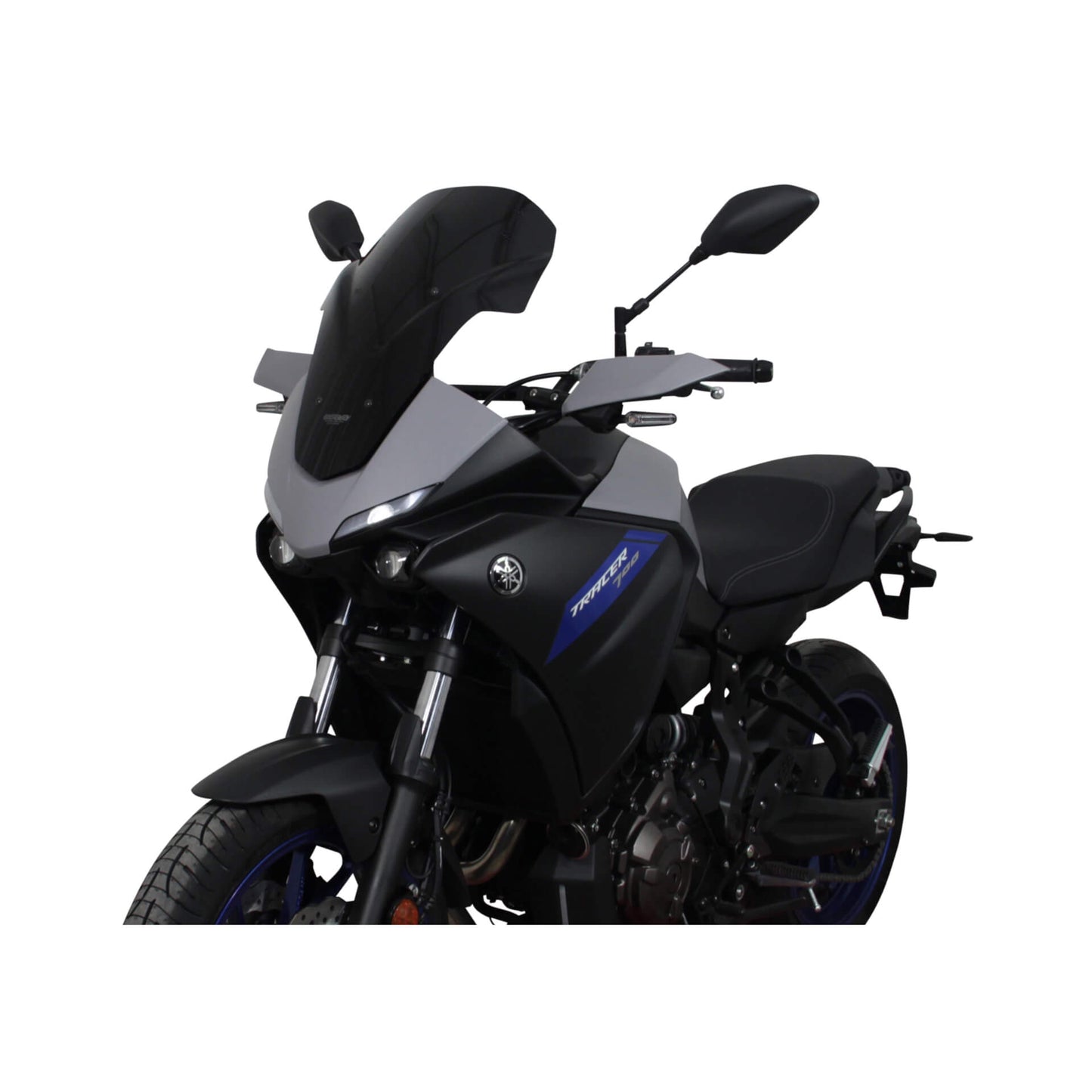 MRA Tourenscheibe TRACER 700 2020- / 7 2021- schwarz - Kama Bike Parts