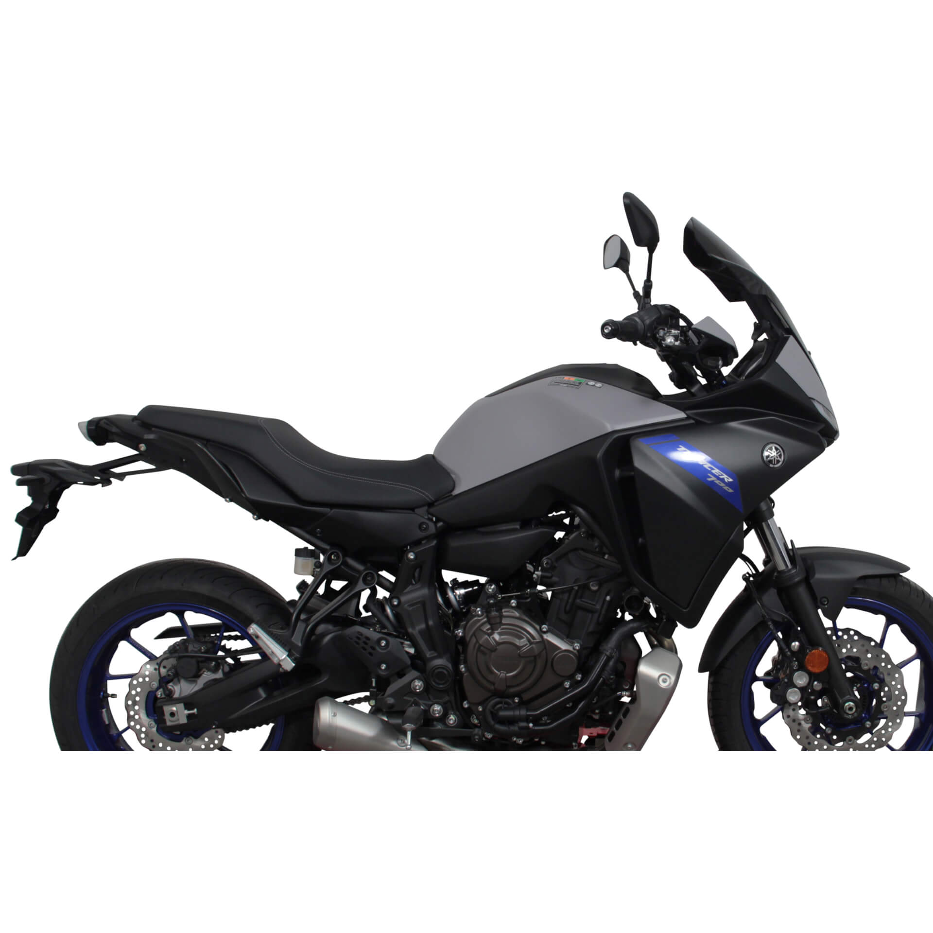 MRA Tourenscheibe TRACER 700 2020- / 7 2021- schwarz - Kama Bike Parts