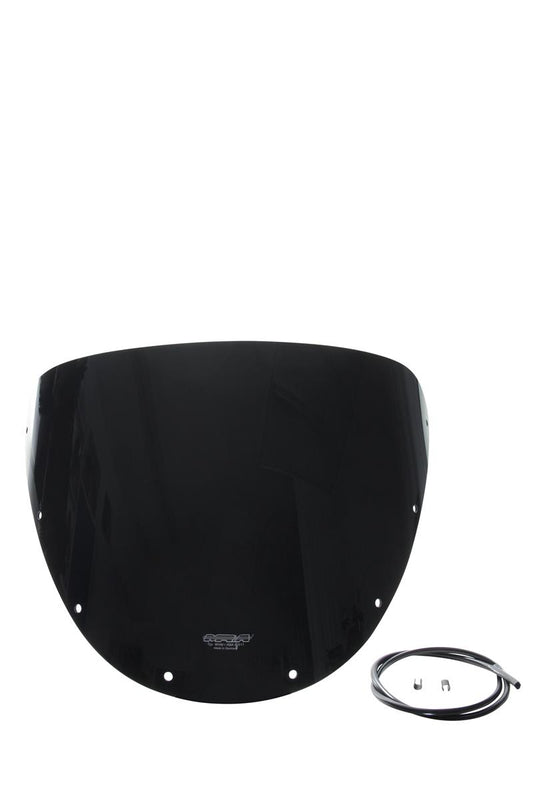 MRA Verkleidungsscheibe schwarz passend für Kawasaki Z1 R (Originalform) - Kama Bike Parts