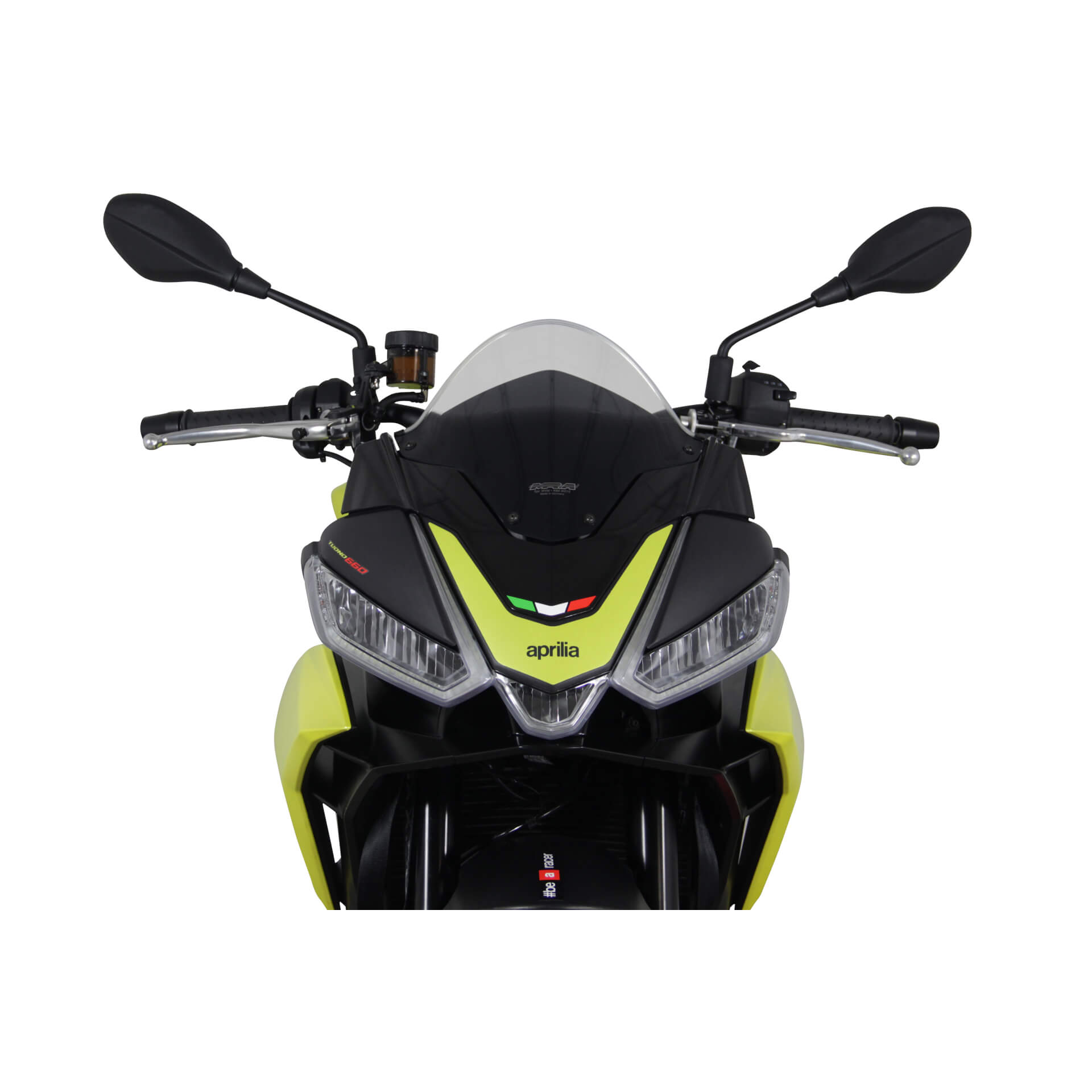 MRA Verkleidungsscheibe TUONO 660 /V4 1100 / FAC.2019- rauchgrau - Kama Bike Parts