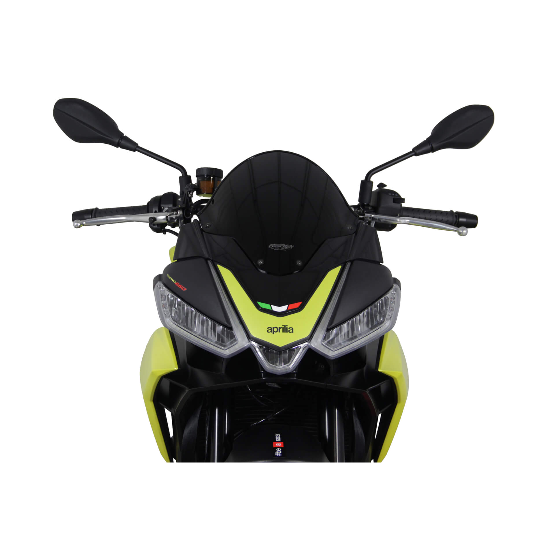 MRA Verkleidungsscheibe TUONO 660 /V4 1100 / FAC.2019- schwarz - Kama Bike Parts