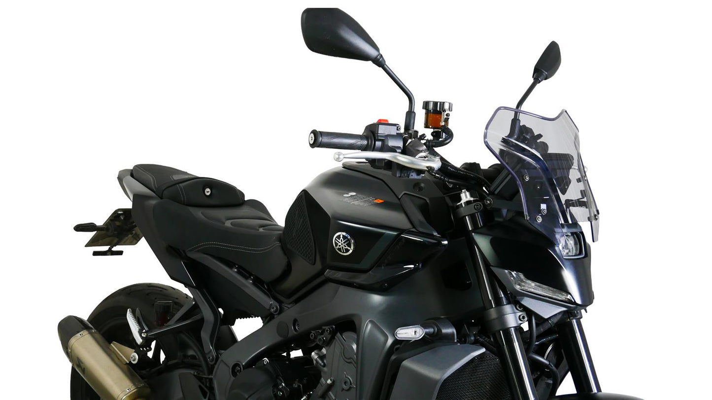 MRA Sportscheibe "NSPM" rauchgrau passend für Yamaha MT-09 2024-