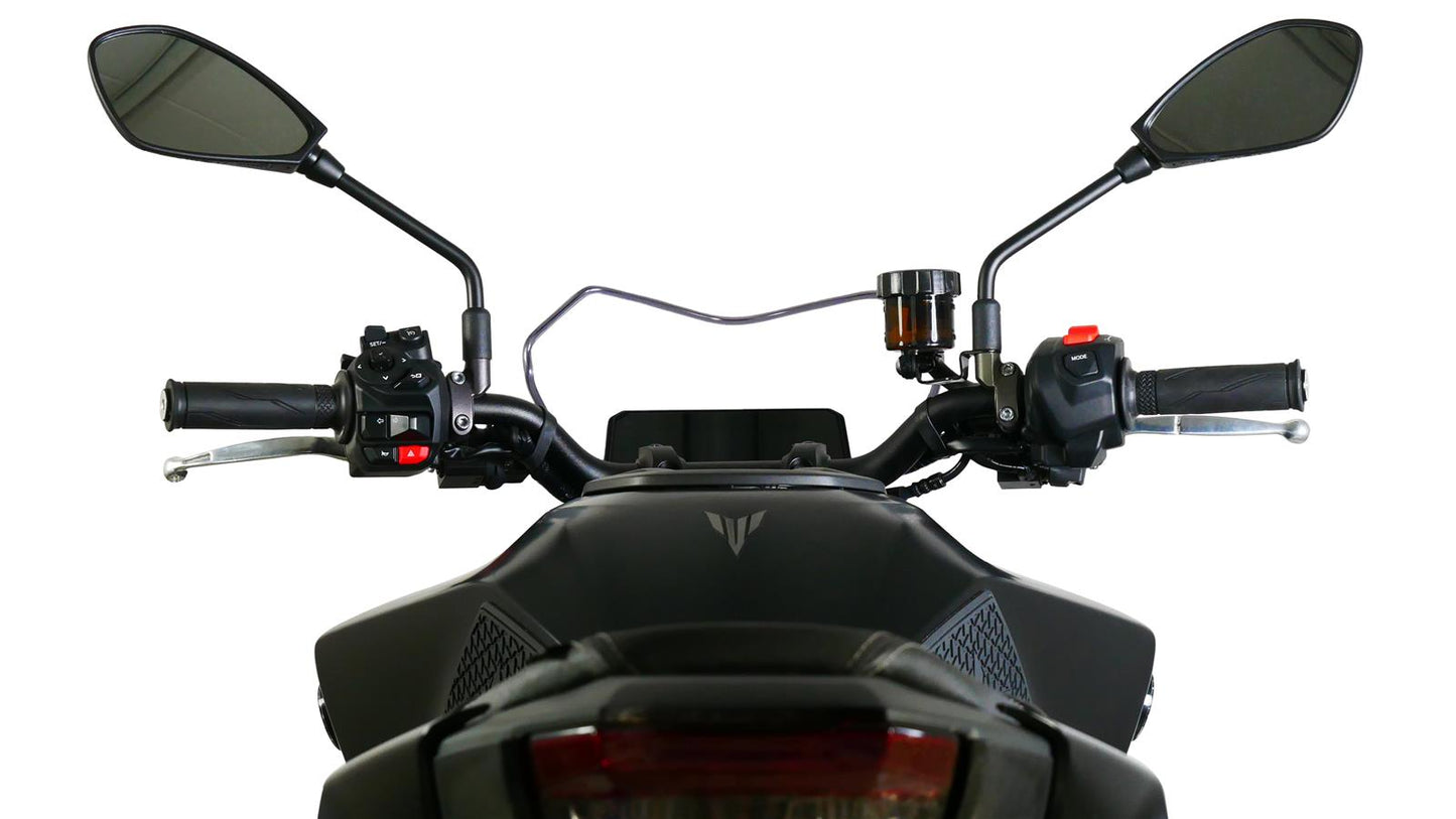 MRA Sportscheibe "NSPM" rauchgrau passend für Yamaha MT-09 2024-