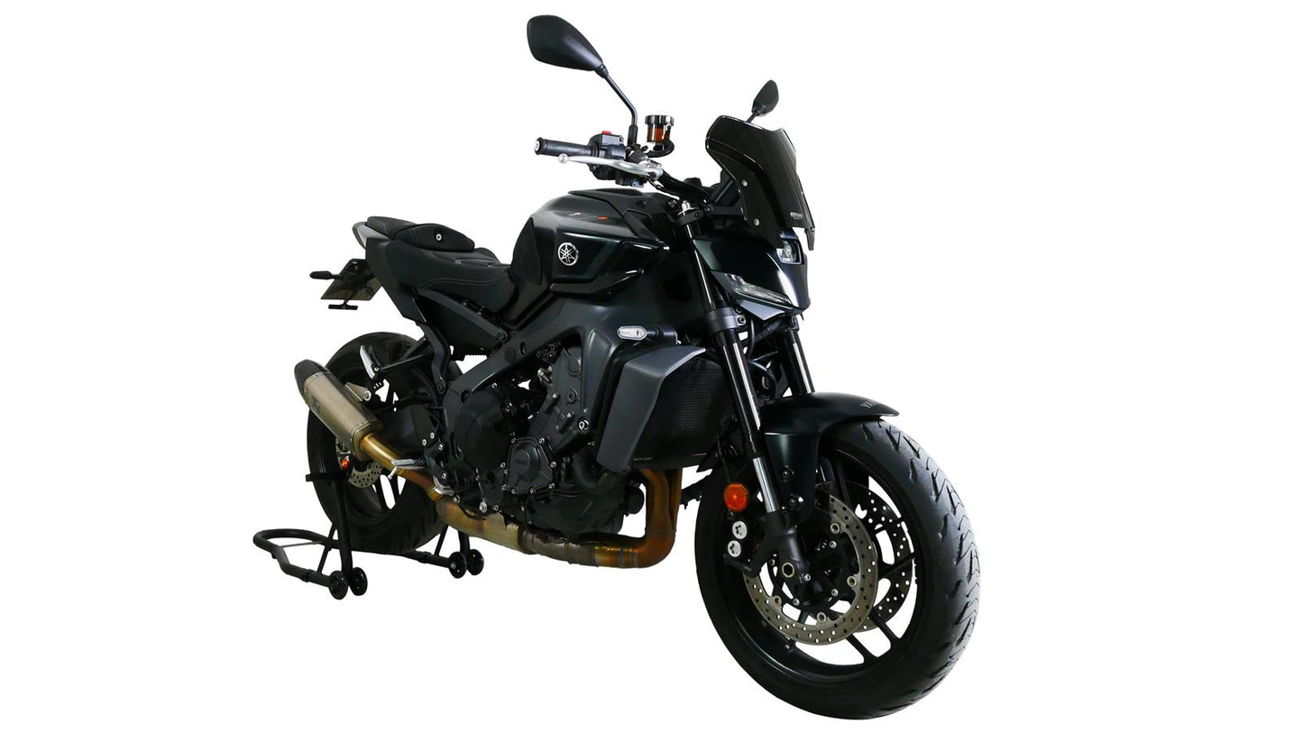 MRA Sportscheibe "NSPM" schwarz passend für Yamaha MT-09 2024-