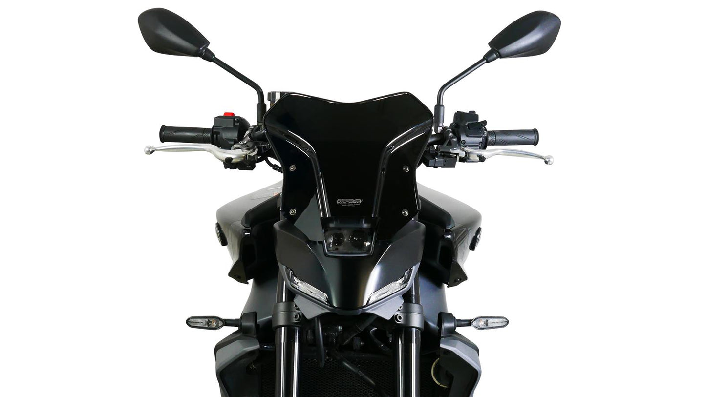 MRA Sportscheibe "NSPM" schwarz passend für Yamaha MT-09 2024-
