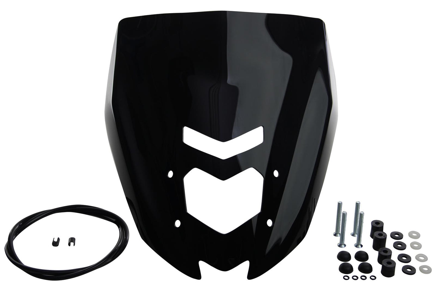 MRA Spoilerscheibe "NS" schwarz passend für Yamaha MT-10 /SP 2016-2021