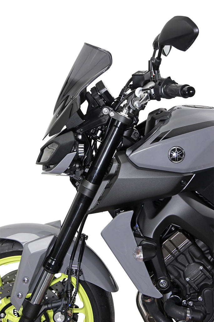 MRA Racingscheibe NRN rauchgrau passend für Yamaha MT-09 2017-2020